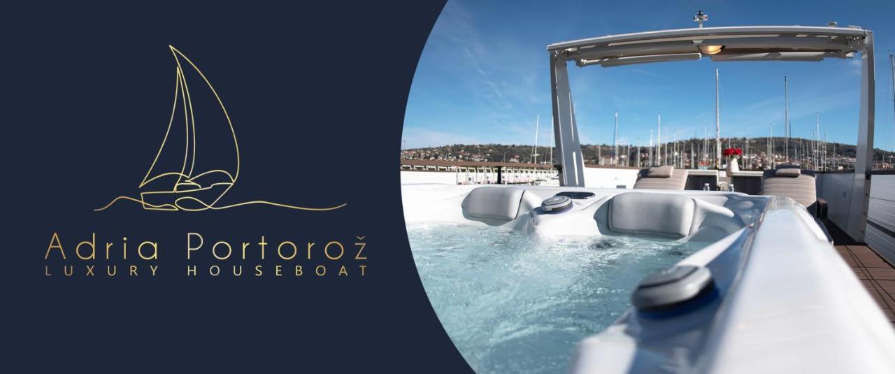 הוילה Adria Portoroz Luxury Houseboat מראה חיצוני תמונה